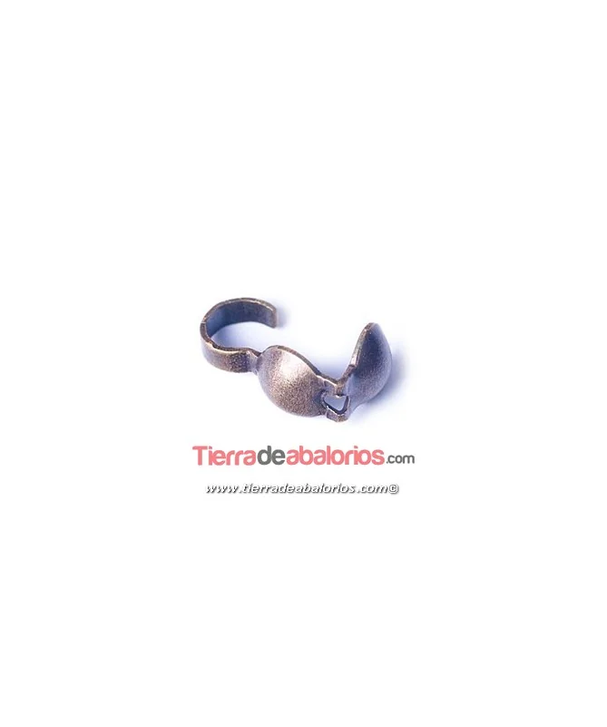 Terminal Tapanudos 4mm, Oro Viejo (10uds)