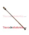 Agujón Alfiler 81mm con Tope Flor, Cobre