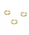 Anilla Doble 7mm Dorada
