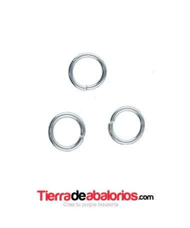 Anilla 3mm, Plateada (100 uds)