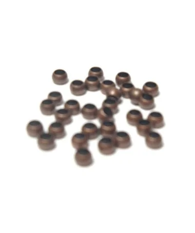 Chafa 2,5mm Agujero 1,5mm - Cobre (100 uds) Chafa 2,5mm Agujero 1,5mm - Cobre (100 uds)
