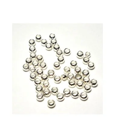 Chafa 3mm Agujero 2mm - Plateadas (100 uds) Chafa 3mm Agujero 2mm - Plateadas (100 uds)