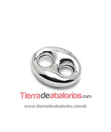 Calabrote 23x17,5mm, Plata de Ley Calabrote 23x17,5mm, Plata de Ley