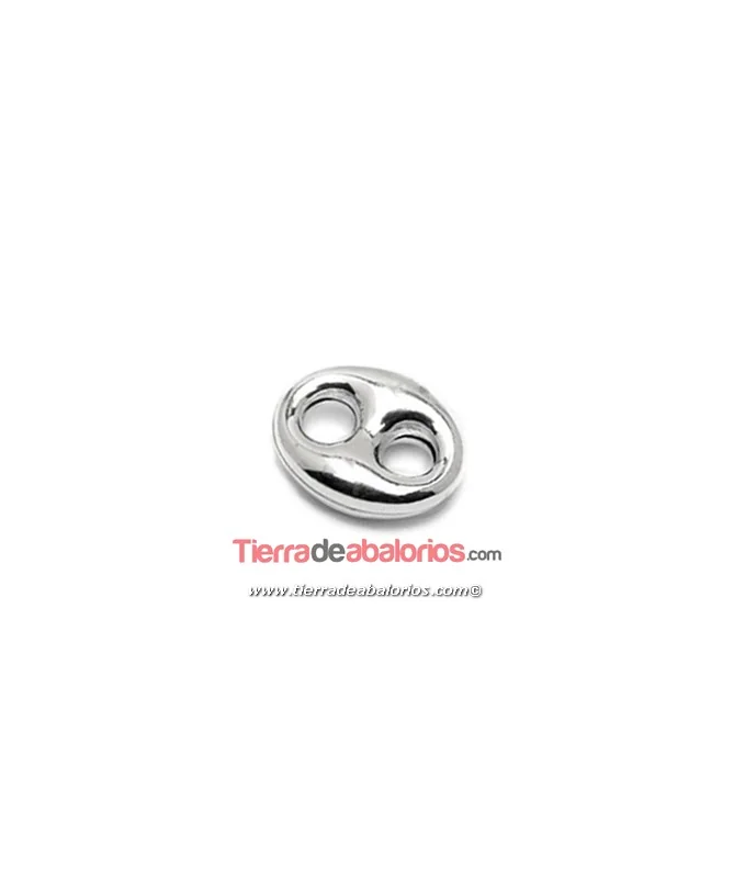 Calabrote 23x17,5mm, Plata de Ley