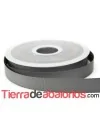 Lazo 15mm Gros Grain Gris