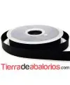 Lazo 15mm Gros Grain Negro