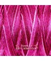 Hilo Trenzado de Nylon 1,5mm - Fucsia Degradee