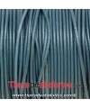 Cordón de Cuero 2mm - Gris azulado