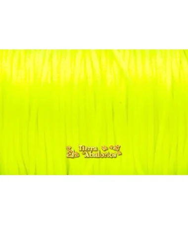 Cola de Ratón 2mm Amarillo fosforescente