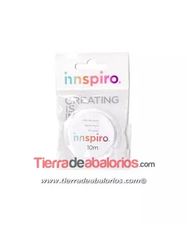 Hilo de Nylon Transparente de 0,25mm (10 metros) Hilo de Nylon Transparente de 0,25mm (10 metros)