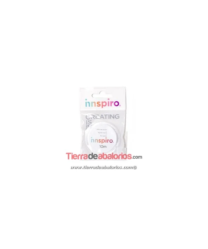 Hilo de Nylon Transparente de 0,25mm (10 metros)