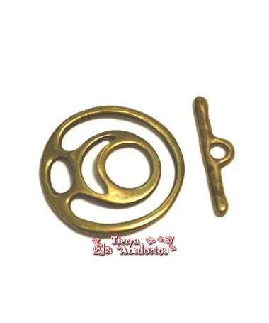 Cierre Inspiración Aro y Plalito, Oro Viejo