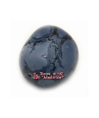 Bola Irregular13x12mm Agujero 0,8mm, Azul Bola Irregular13x12mm Agujero 0,8mm, Azul