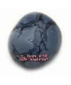 Bola Irregular13x12mm Agujero 0,8mm, Azul