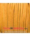 Cordón de Cuero 3mm - Nautico Melocotón