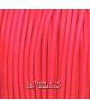 Cordón de Cuero 2,5mm Rosa Fluorescente