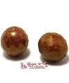 Facetada 14mm Rosa Picasso