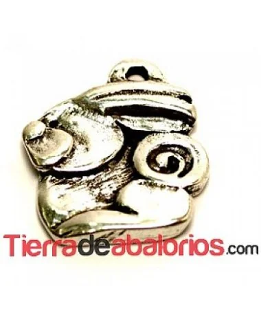 Conejo colgante 23mm - Plateado Conejo colgante 23mm - Plateado