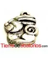 Conejo colgante 23mm - Plateado