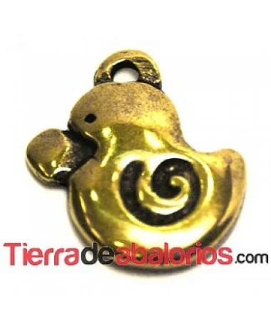 Patito Colgante 20mm - Oro Viejo Patito Colgante 20mm - Oro Viejo
