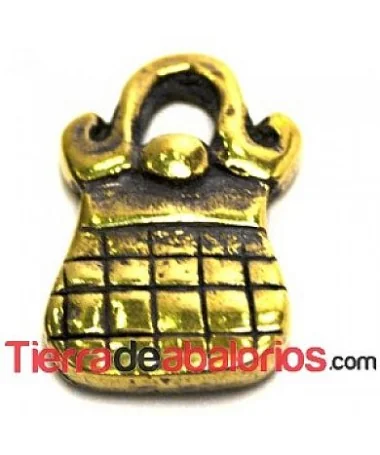 Bolsito Colgante 20mm - Oro Viejo