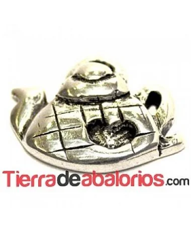 Tetera Colgante 15x20mm - Plateada Tetera Colgante 15x20mm - Plateada