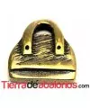 Bolso Colgante 22x12mm - Oro Viejo