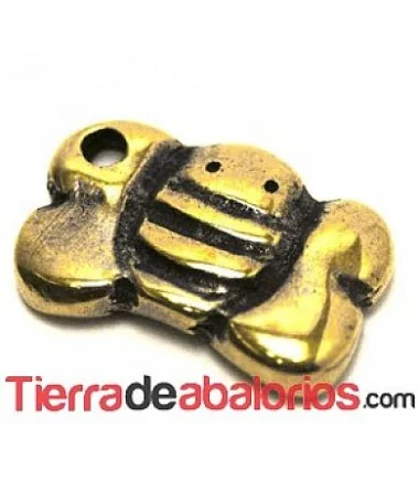 Abeja Colgante 18x12mm - Oro Viejo Abeja Colgante 18x12mm - Oro Viejo