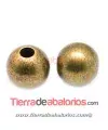 Bola 10mm Agujero 3mm, Oro Viejo