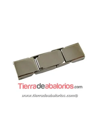 Cierre de Acero con Trabilla 30x18mm Agujero 16x2mm