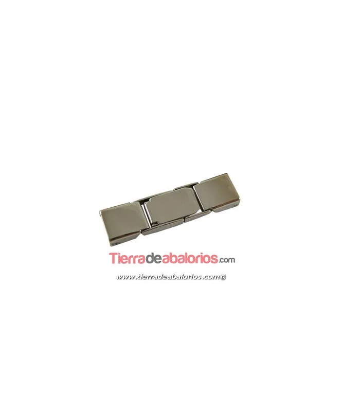 Cierre de Acero con Trabilla 30x18mm Agujero 16x2mm