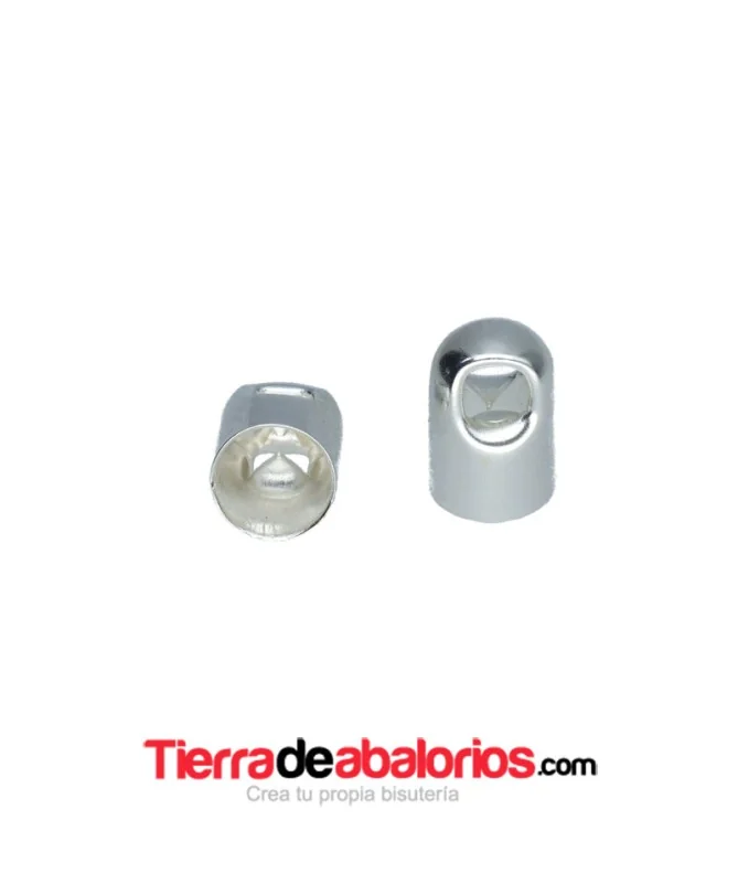 Terminal 4x2mm Agujero 1,5mm, Plateado