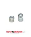 Terminal 4x2mm Agujero 1,5mm, Plateado