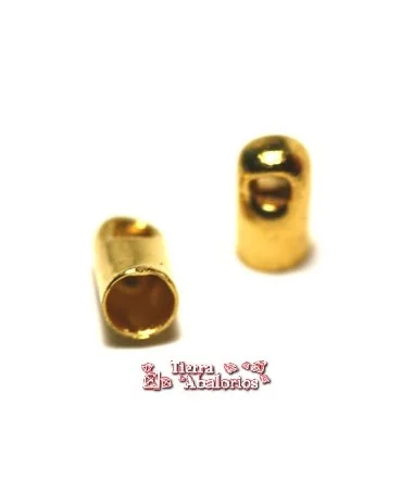 Terminal 6x3,5mm Agujero 3mm, Dorado