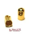 Terminal 6x3,5mm Agujero 3mm, Dorado