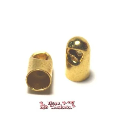 Terminal 6x3mm Agujero 2,5mm, Dorado (100 unidades) Terminal 6x3mm Agujero 2,5mm, Dorado