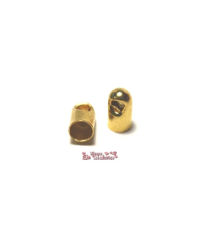 Terminal 6x3mm Agujero 2,5mm, Dorado