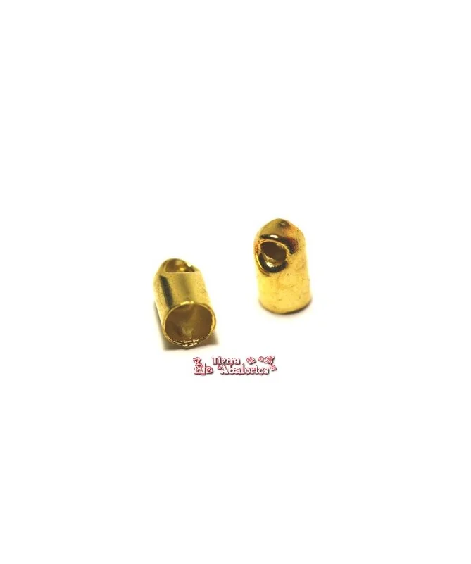 Terminal 4x2mm Agujero 1,5mm, Dorado