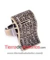 Anillo Ajustable Onda 16x26mm, Oro Viejo