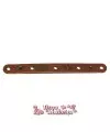 Separador 5 Agujeros 36x4mm - Cobre