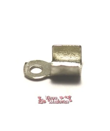 Terminal 4x3mm, Plata Vieja