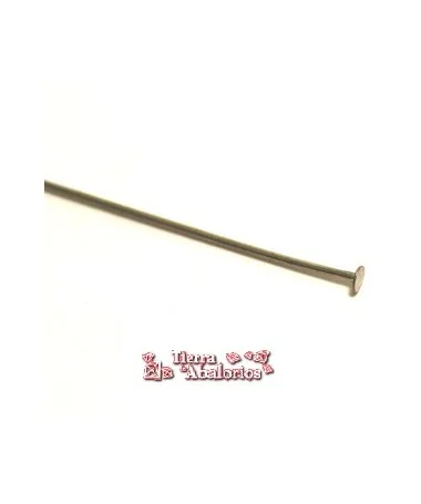 Baston con Tope 58mm - Plata Vieja (100 uds.)