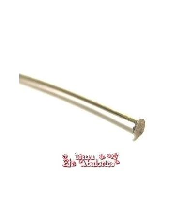 Baston con Tope 58mm - Plateado (100 uds.)