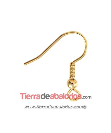 Pendiente Hippy 12mm, Dorado