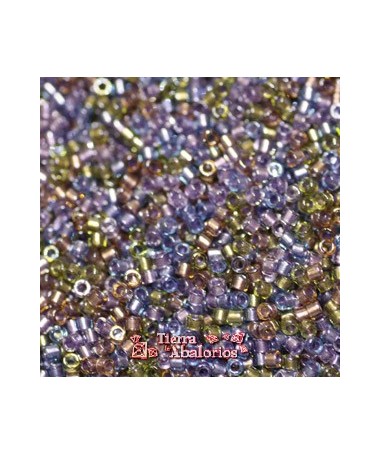 Delica Miyuki 11/0 - DB0986 - Purple-Bronze Mix