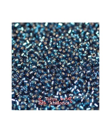 Delica Miyuki 11/0 - DB0608 - Silver Lined Blue Zircon