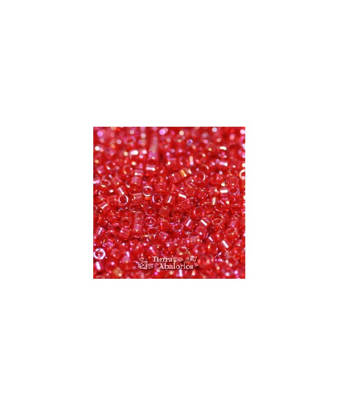 Delica Miyuki 11/0 - DB0295 - Red Irisado Red AB
