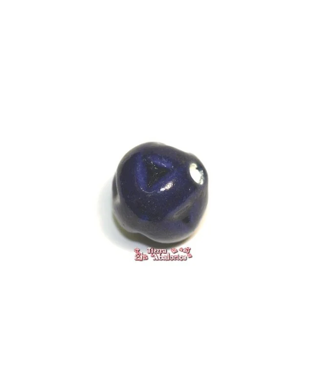 Ceramica 14mm Agujero 2,8mm, Azul marino Ceramica 14mm Agujero 2,8mm, Azul marino