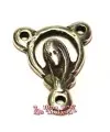 Colgante Virgen para Rosario 18mm, Plateado