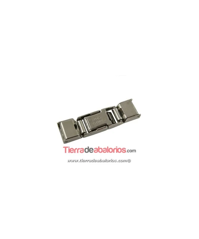 Cierre de Acero con Trabilla 30x18mm Agujero 16x2mm